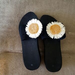 New adorable sunflower sandals